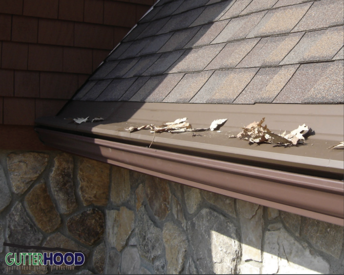 Gutter Hood Gutter Covers in use Gutters R Us Marshall MI Gutters R Us